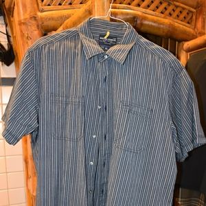 Nautical Jeans Co. short sleeve button down shirt